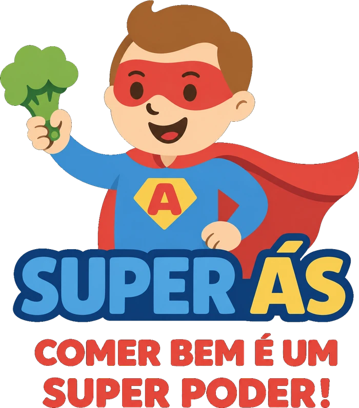 Super Ás. Comer bem é um super poder!